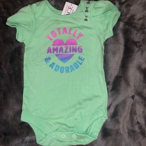 Short sleeve body suit